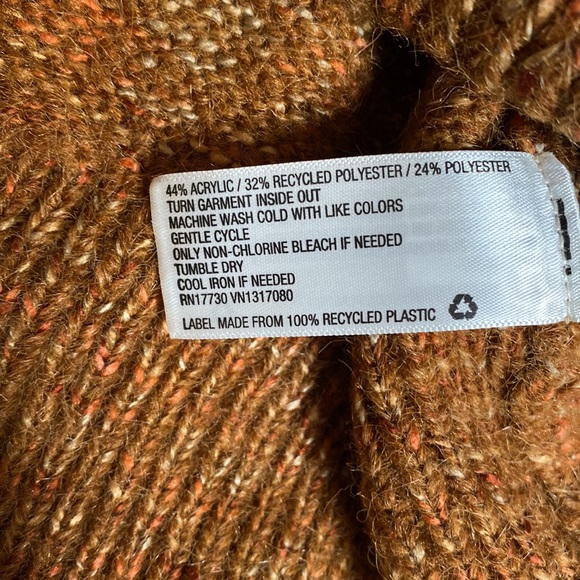 Universal thread, womens, L, brown button down sweater, NWT - Picture 4 of 5